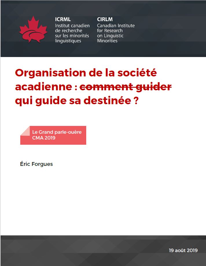 Organisation de la société acadienne 2